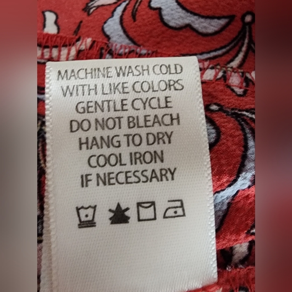 Max Studio Ruffle Wrap Dress Size L - Picture 10 of 10